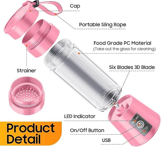 Mini Portable Juicer Blender