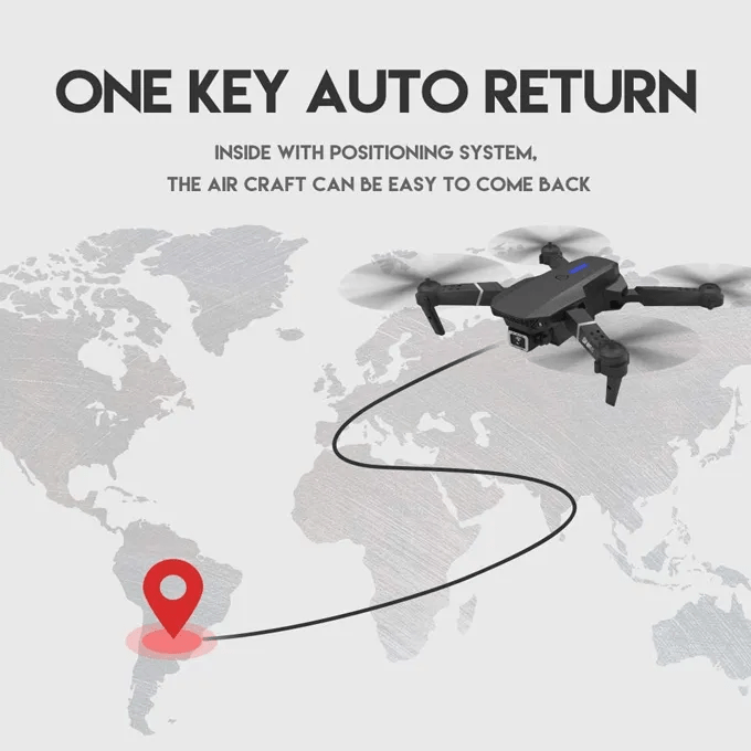 E88 PRO Drone with LED Lights & Camera In Pakistan